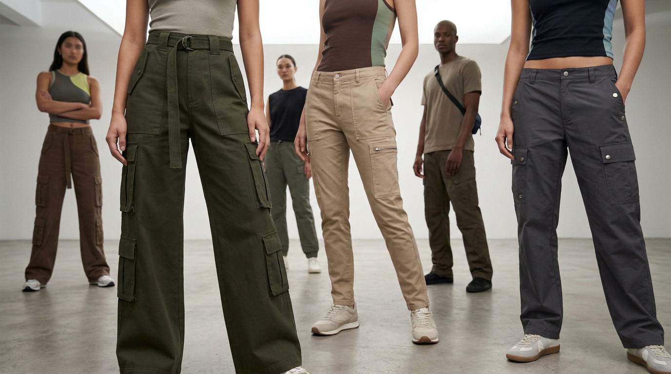 Guía del pantalón cargo según tu cuerpo | Trucos 2026